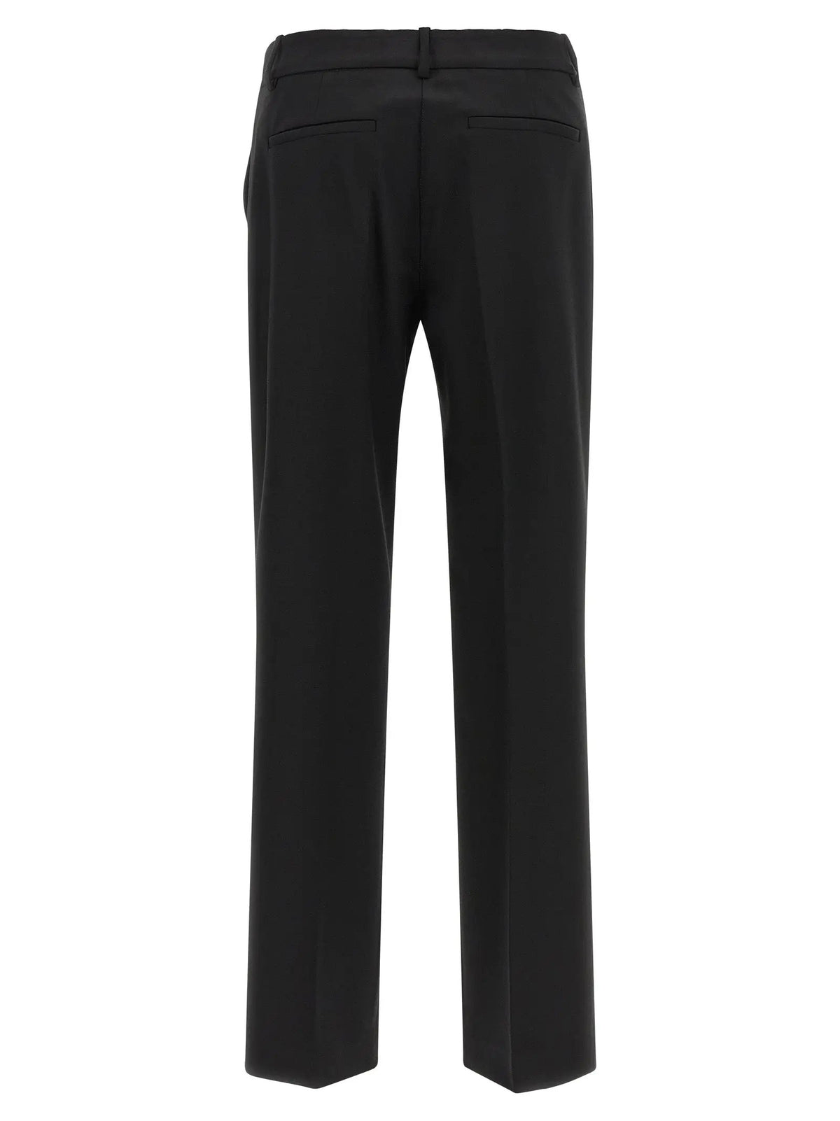 P.A.R.O.S.H. Black Virgin Wool Dress Pants