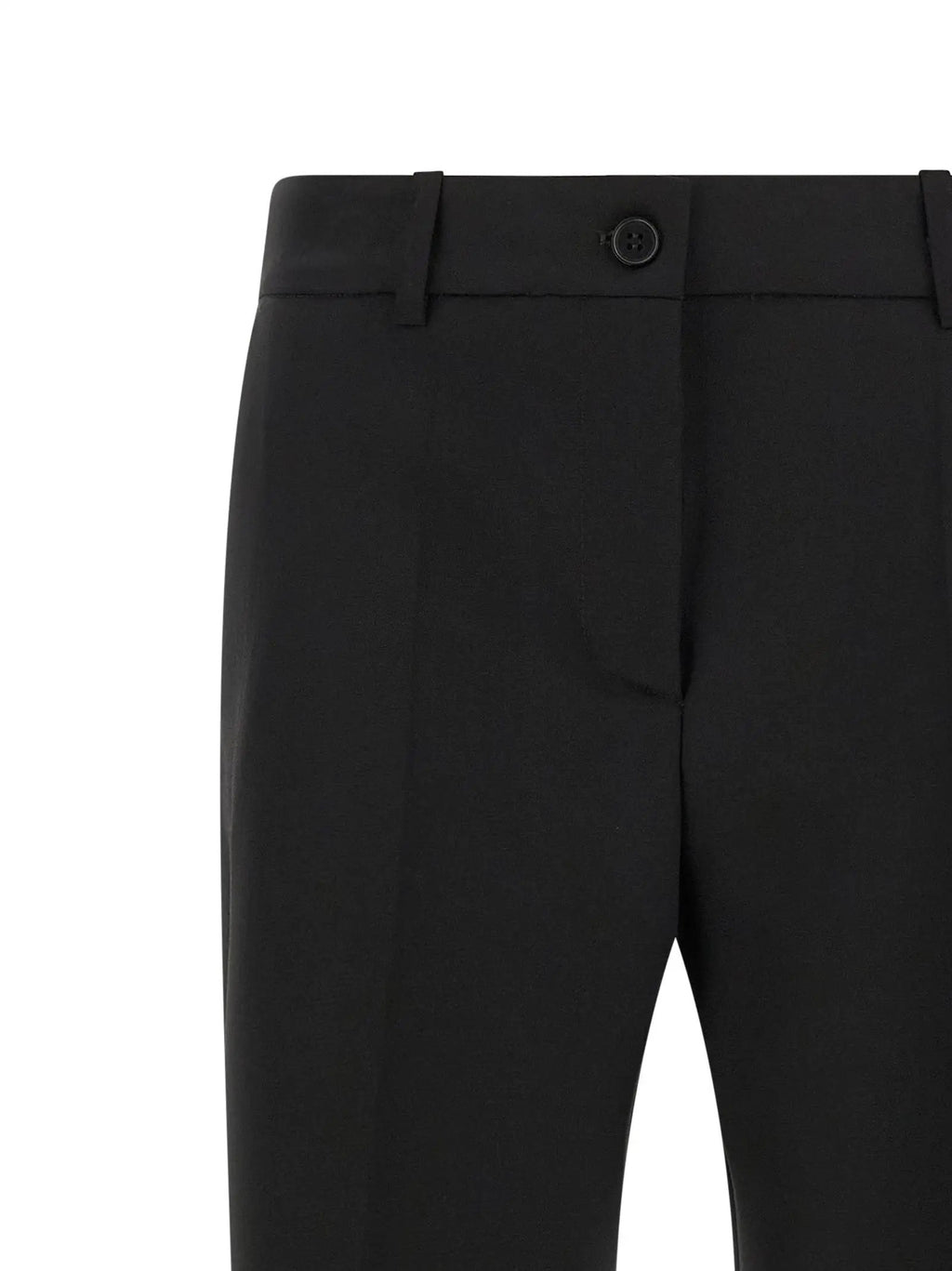 P.A.R.O.S.H. Black Virgin Wool Dress Pants
