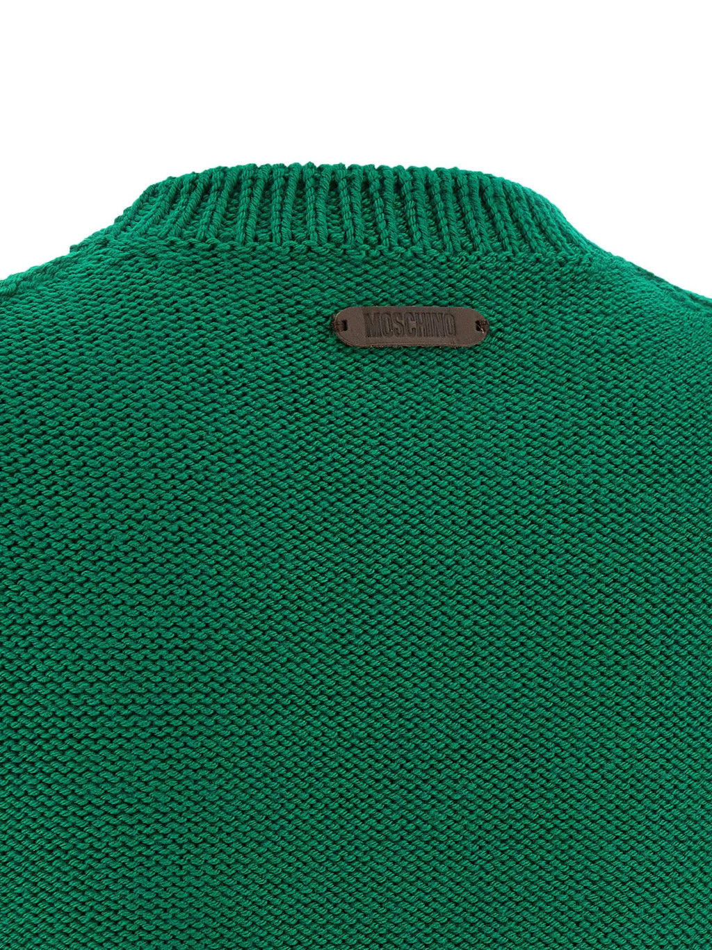 Moschino Bicolor Virgin Wool Cardigan