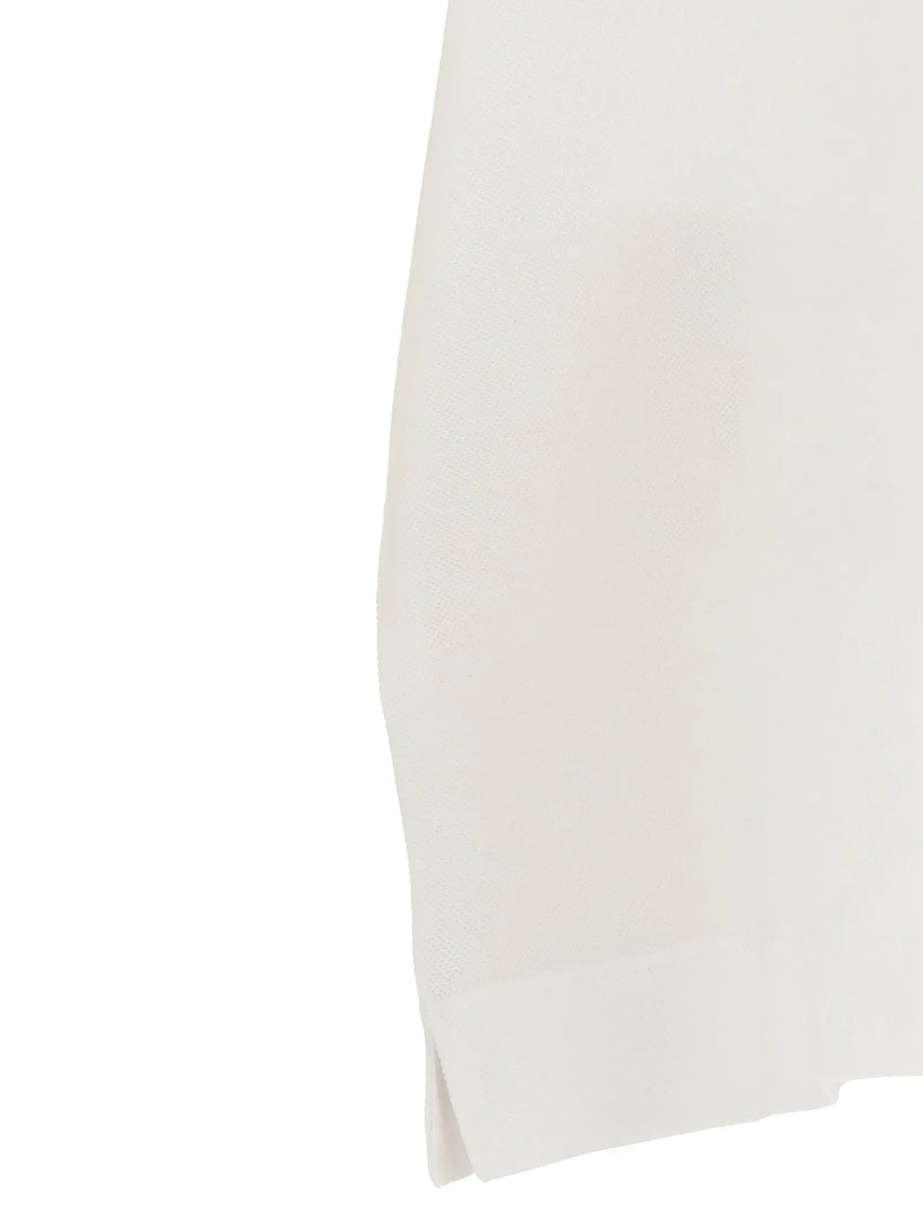 ZEGNA White Cotton Polo Shirt
