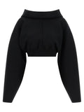 Rick Owens Black Viscose Sweatshirt