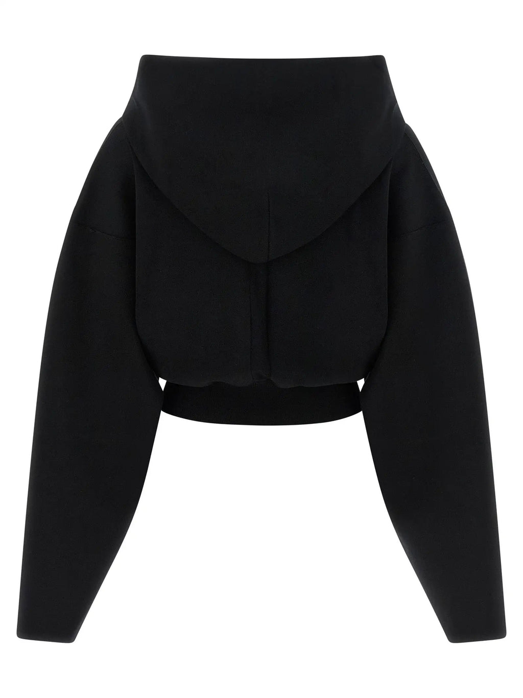 Rick Owens Black Viscose Sweatshirt