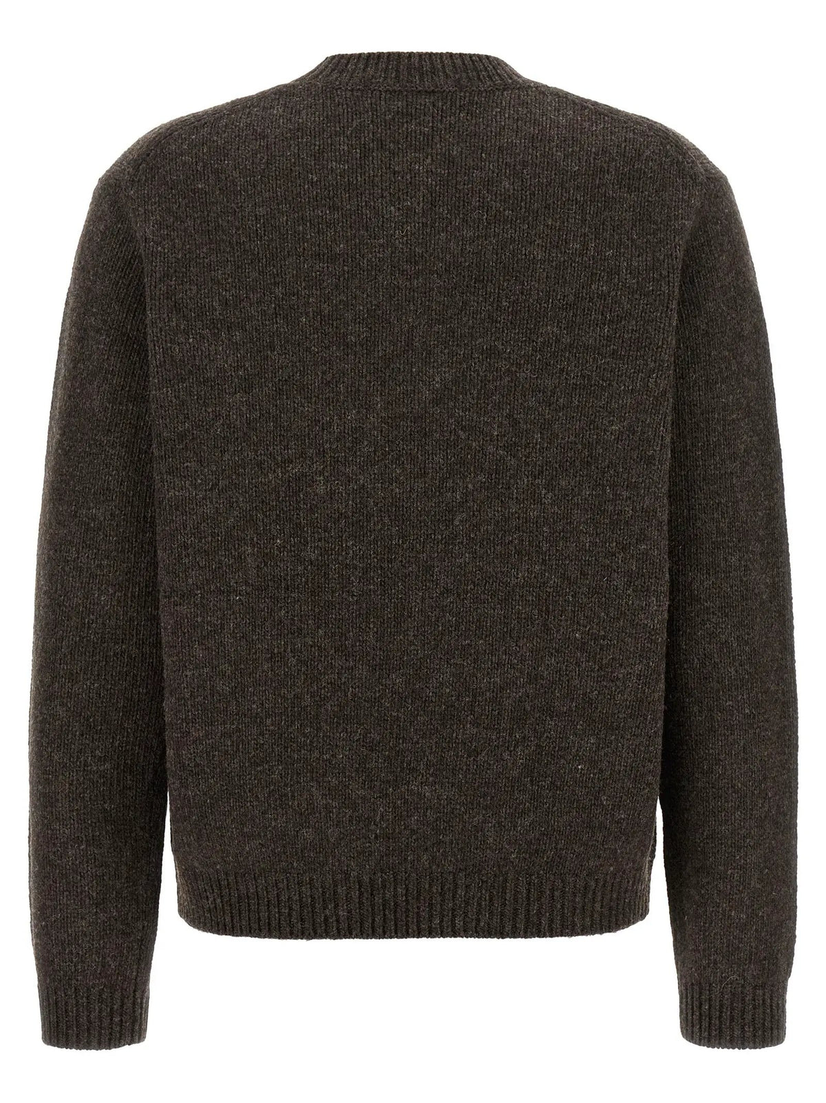 Maison Kitsuné Maison Kitsuné Brown Wool Cardigan