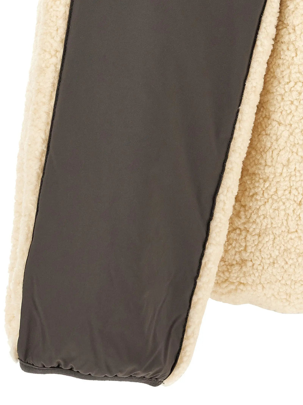 Maison Kitsuné Maison Kitsuné Beige Polyester Full-Length Jacket