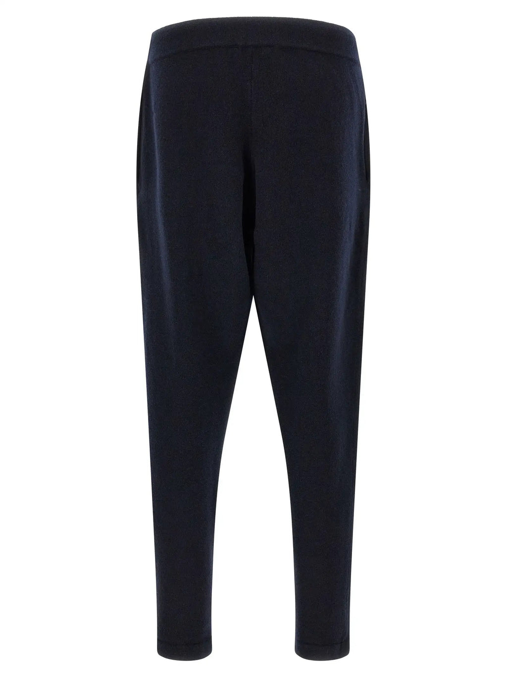 Roberto Collina Roberto Collina Blue Merino Wool Joggers (Workout Pants)