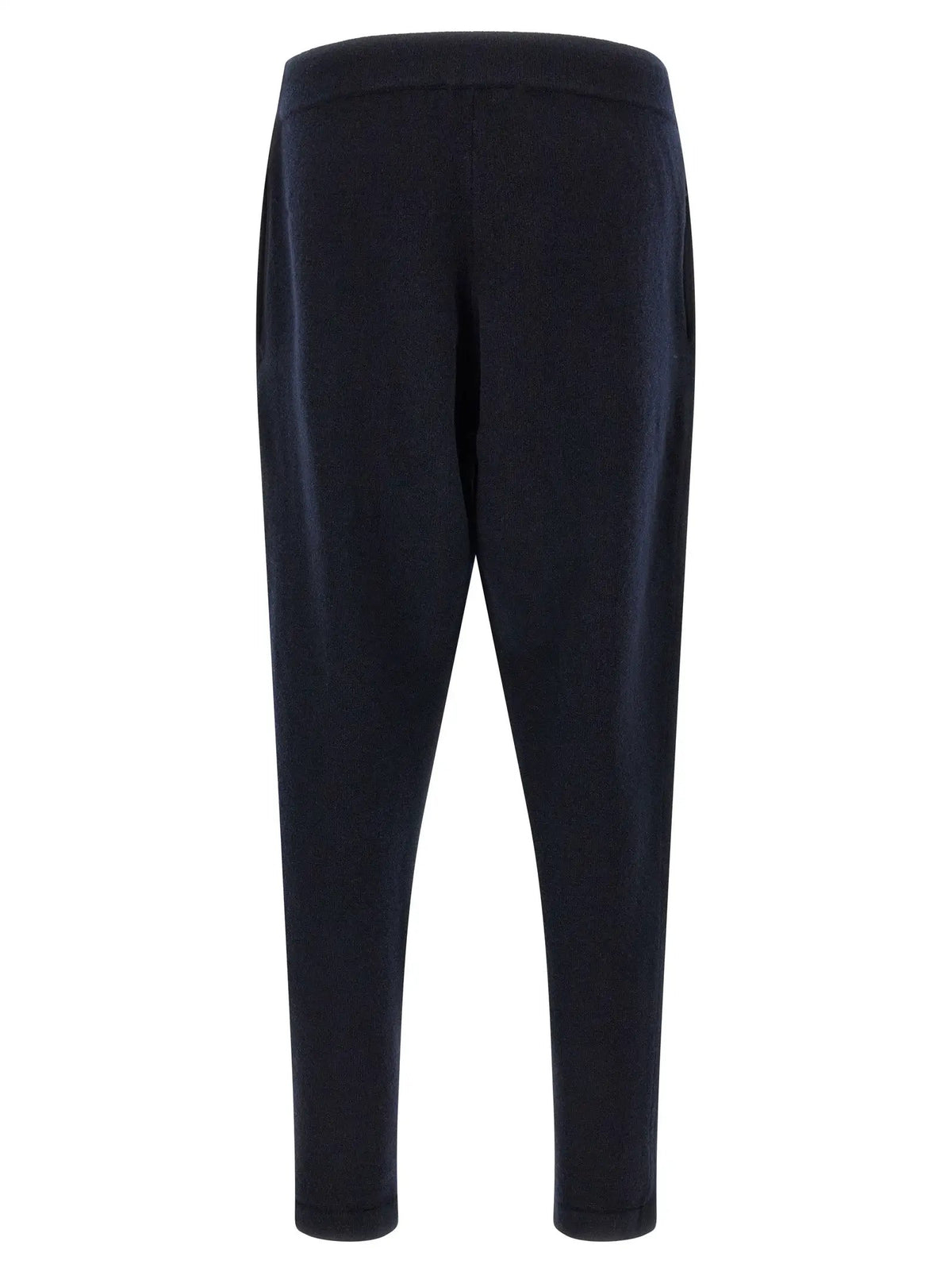 Roberto Collina Roberto Collina Blue Merino Wool Joggers (Workout Pants)