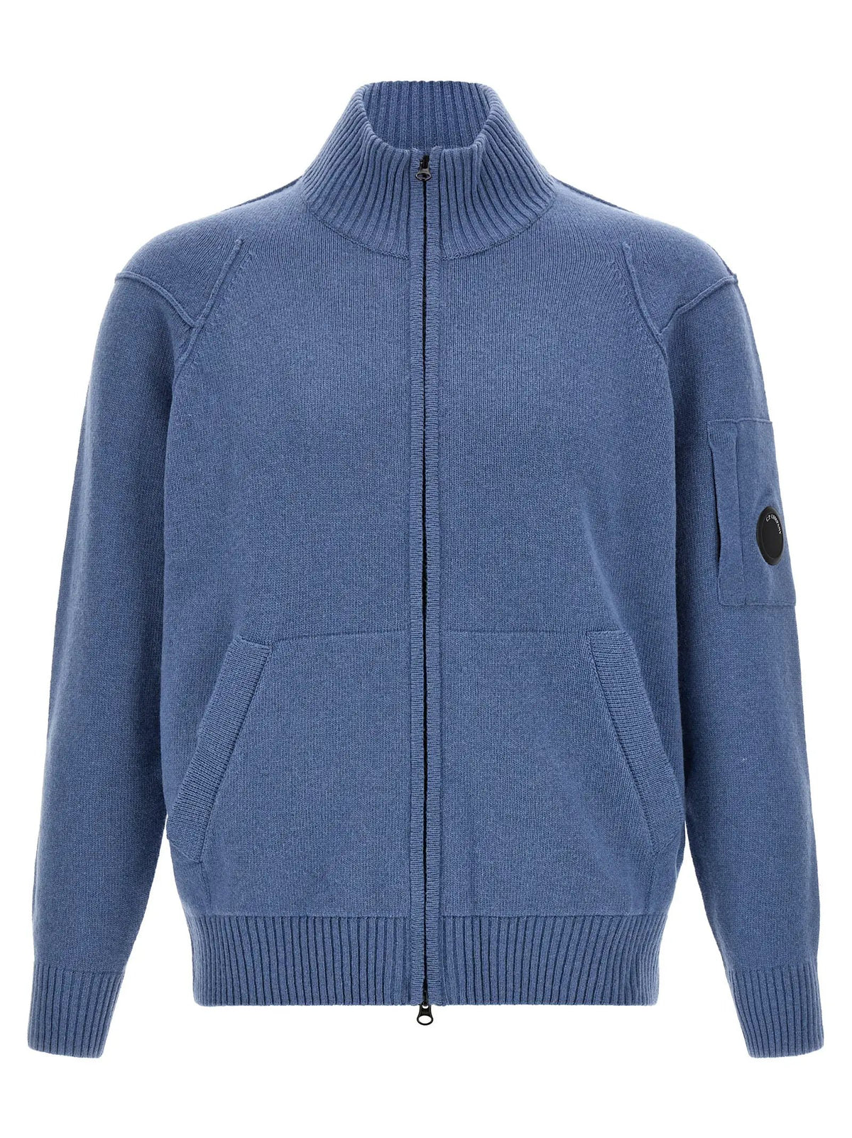 C.P. Company C.P. Company Blue Wool Cardigan