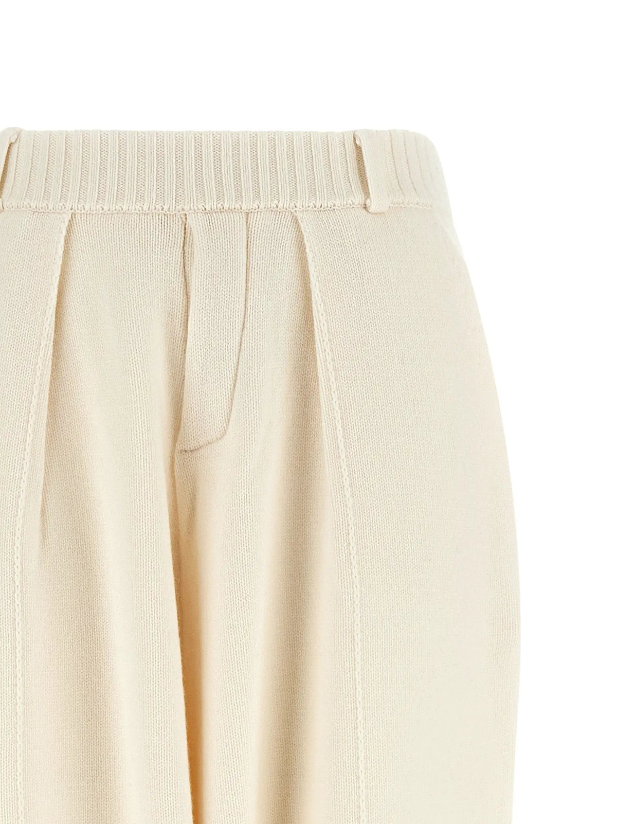 Coperni Coperni White Wool Casual Pants