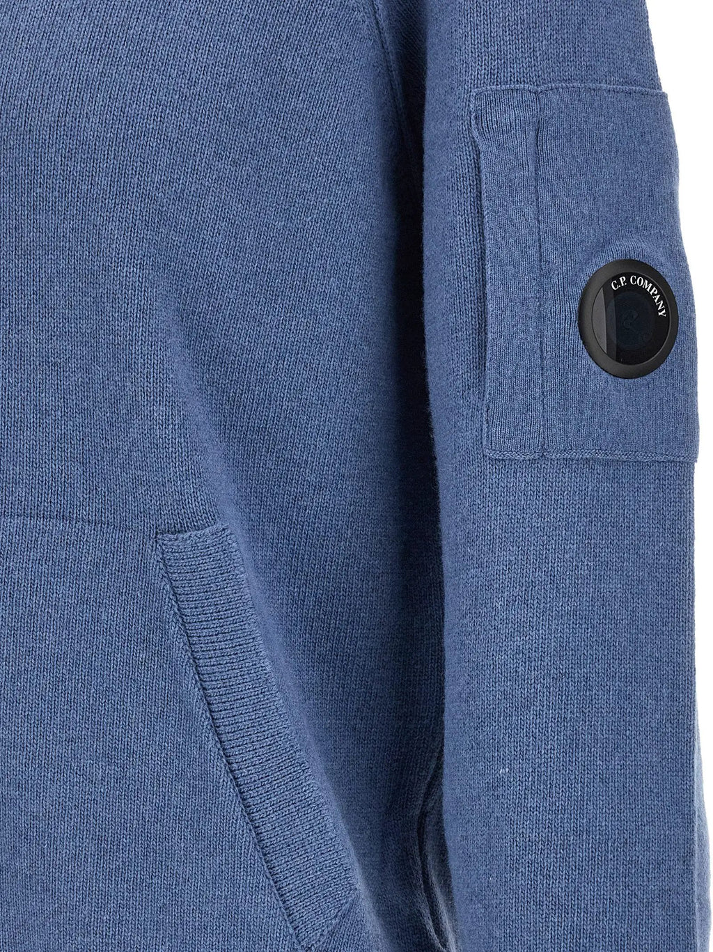 C.P. Company C.P. Company Blue Wool Cardigan
