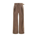 Lemaire Lemaire Brown Polyester Casual Pants