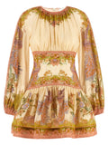 Zimmermann Zimmermann Multicolor Cotton Short Dress