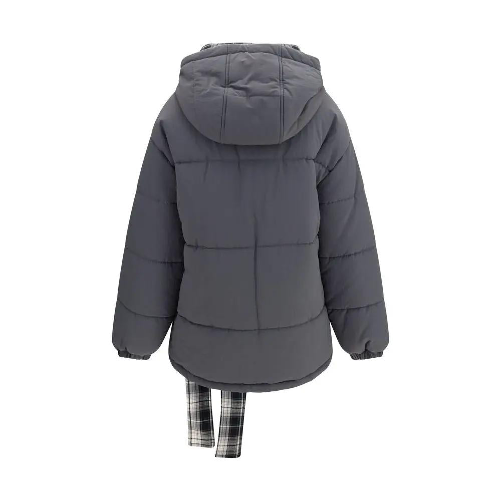 MARBELL MARBELL Gray Polyamide Full-Length Jacket
