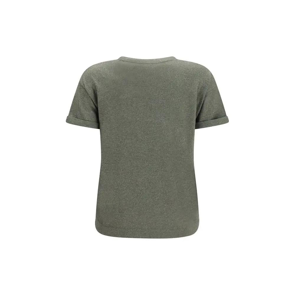 Brunello Cucinelli Brunello Cucinelli Bicolor Nylon T-Shirt