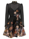 Zimmermann Zimmermann Multicolor Linen Short Dress