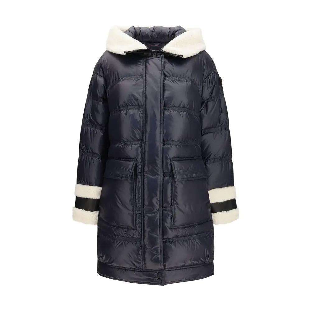 Peuterey Peuterey Blue Polyamide Full-Length Jacket
