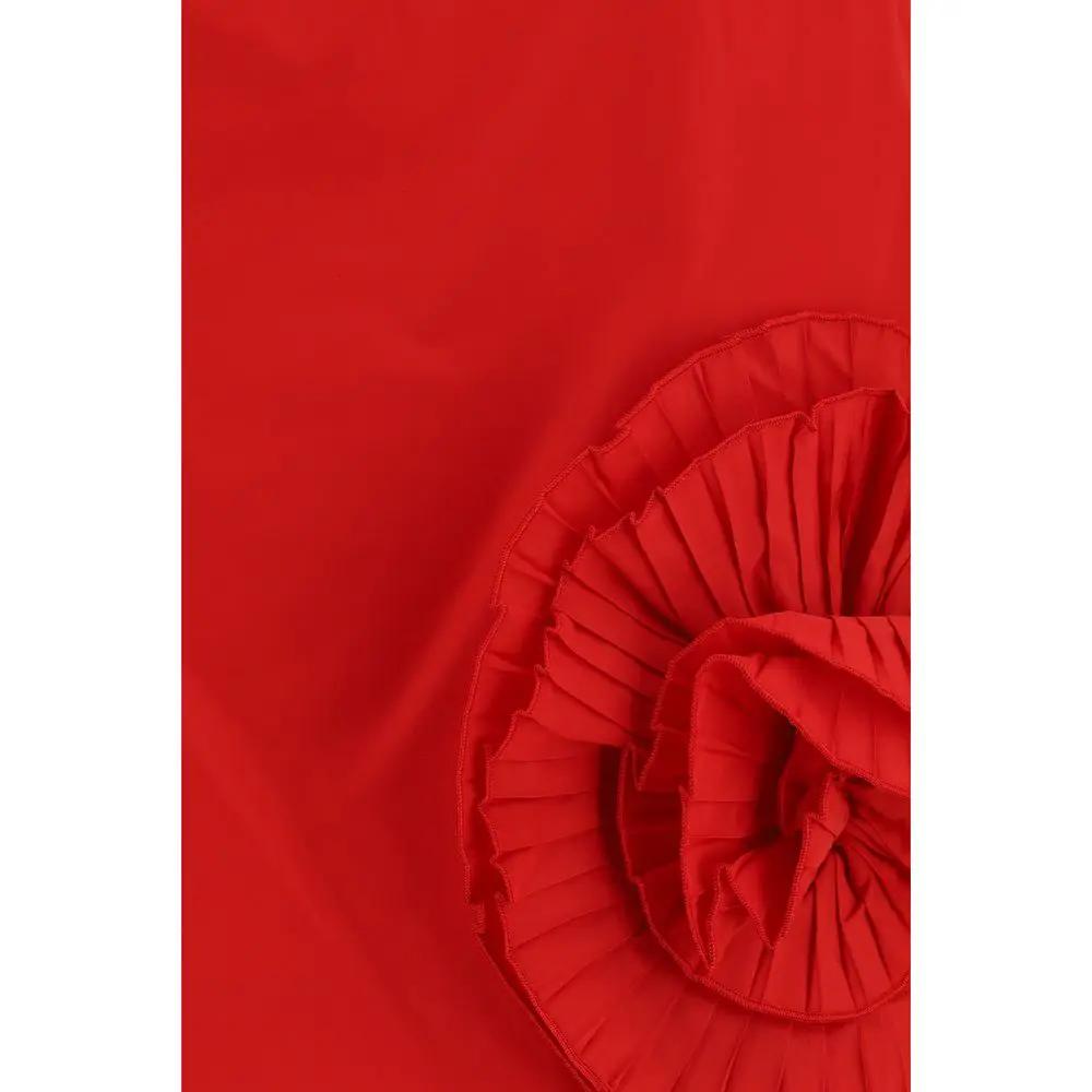 Blumarine Blumarine Red Polyester Mini Skirt
