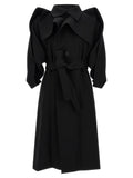 Issey Miyake Issey Miyake Black Wool Coat