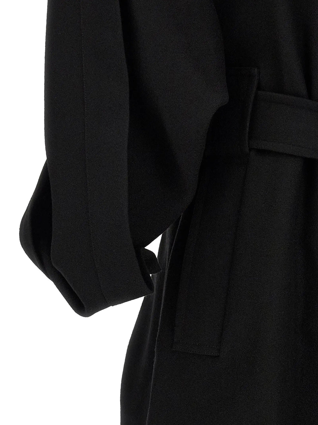 Issey Miyake Issey Miyake Black Wool Coat