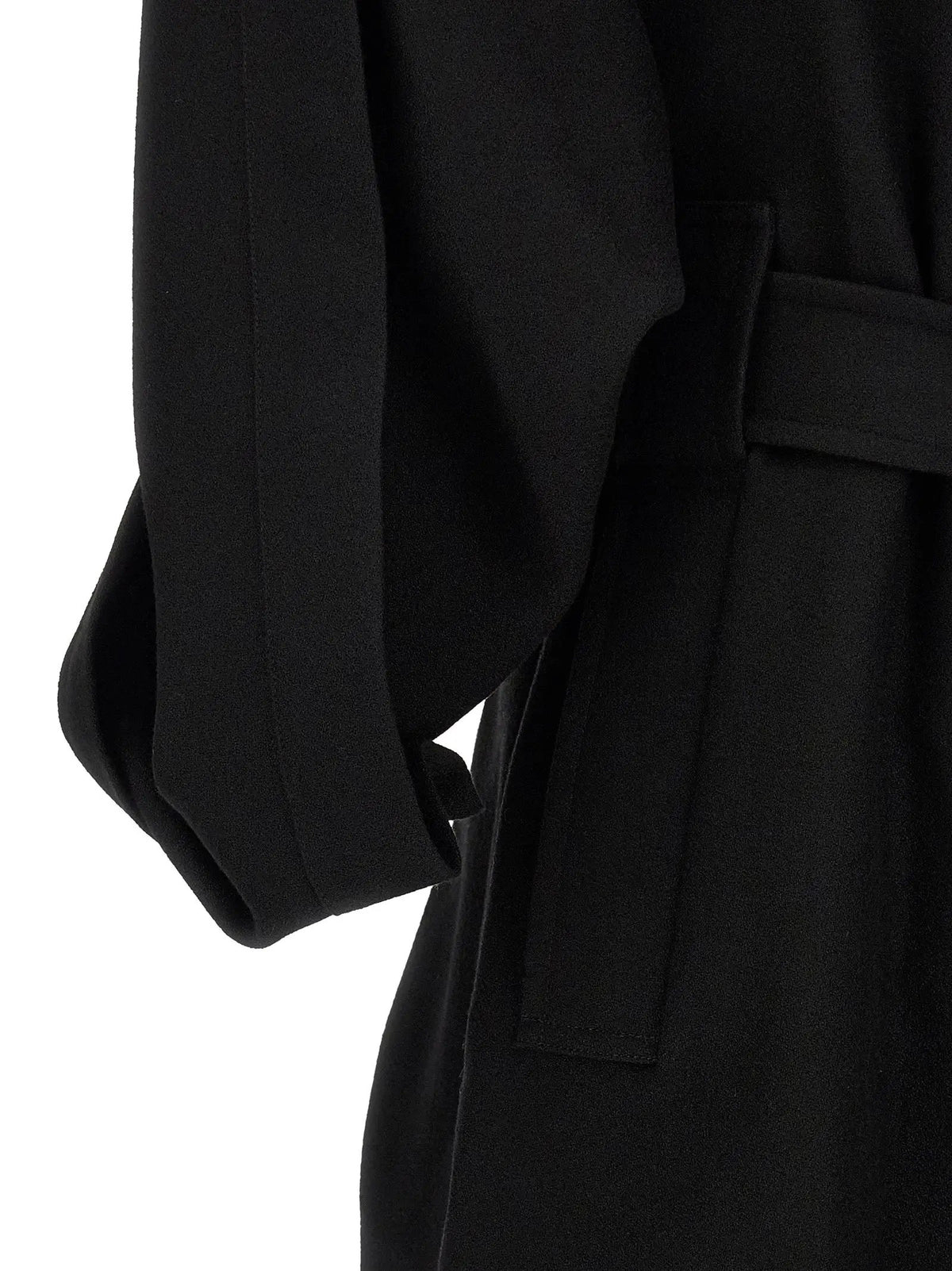 Issey Miyake Issey Miyake Black Wool Coat