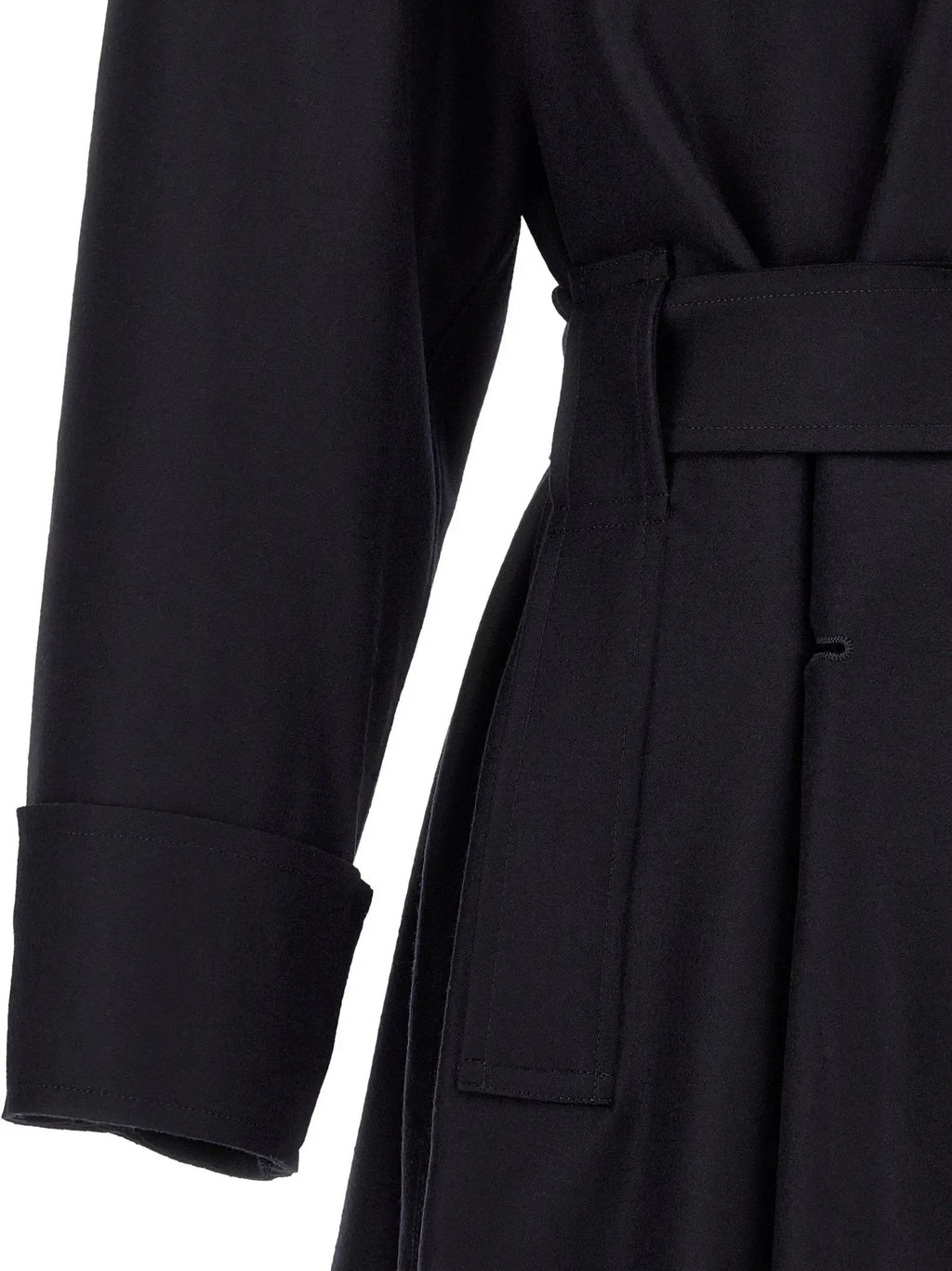 Issey Miyake Issey Miyake Black Wool Coat