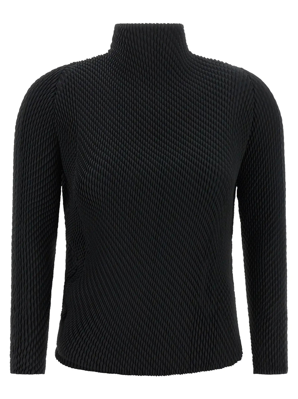 Issey Miyake Issey Miyake Black Polyester Shirt