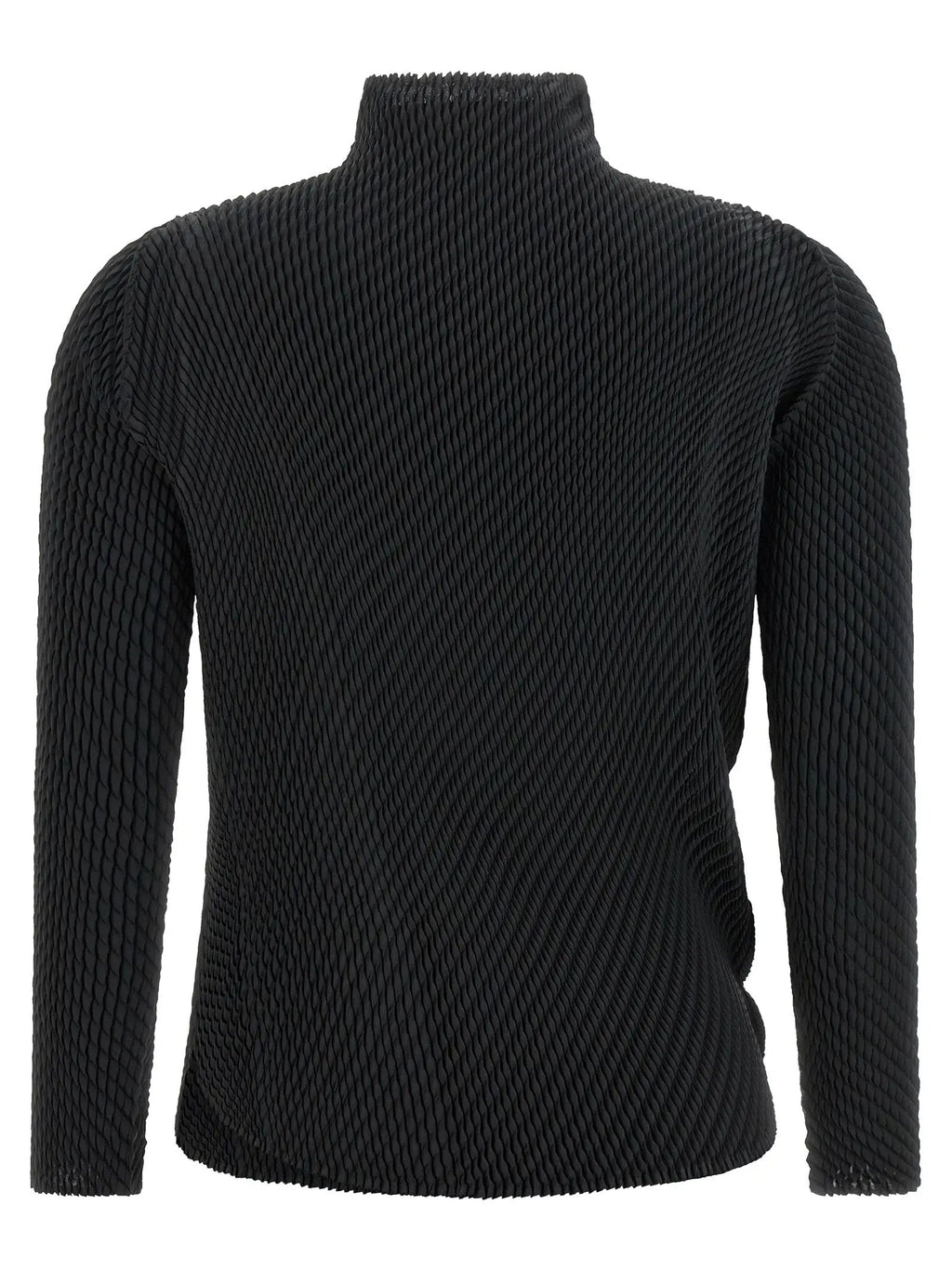 Issey Miyake Issey Miyake Black Polyester Shirt