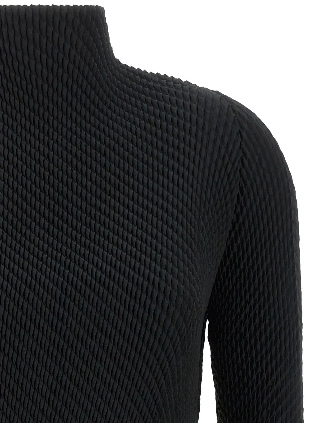 Issey Miyake Issey Miyake Black Polyester Shirt