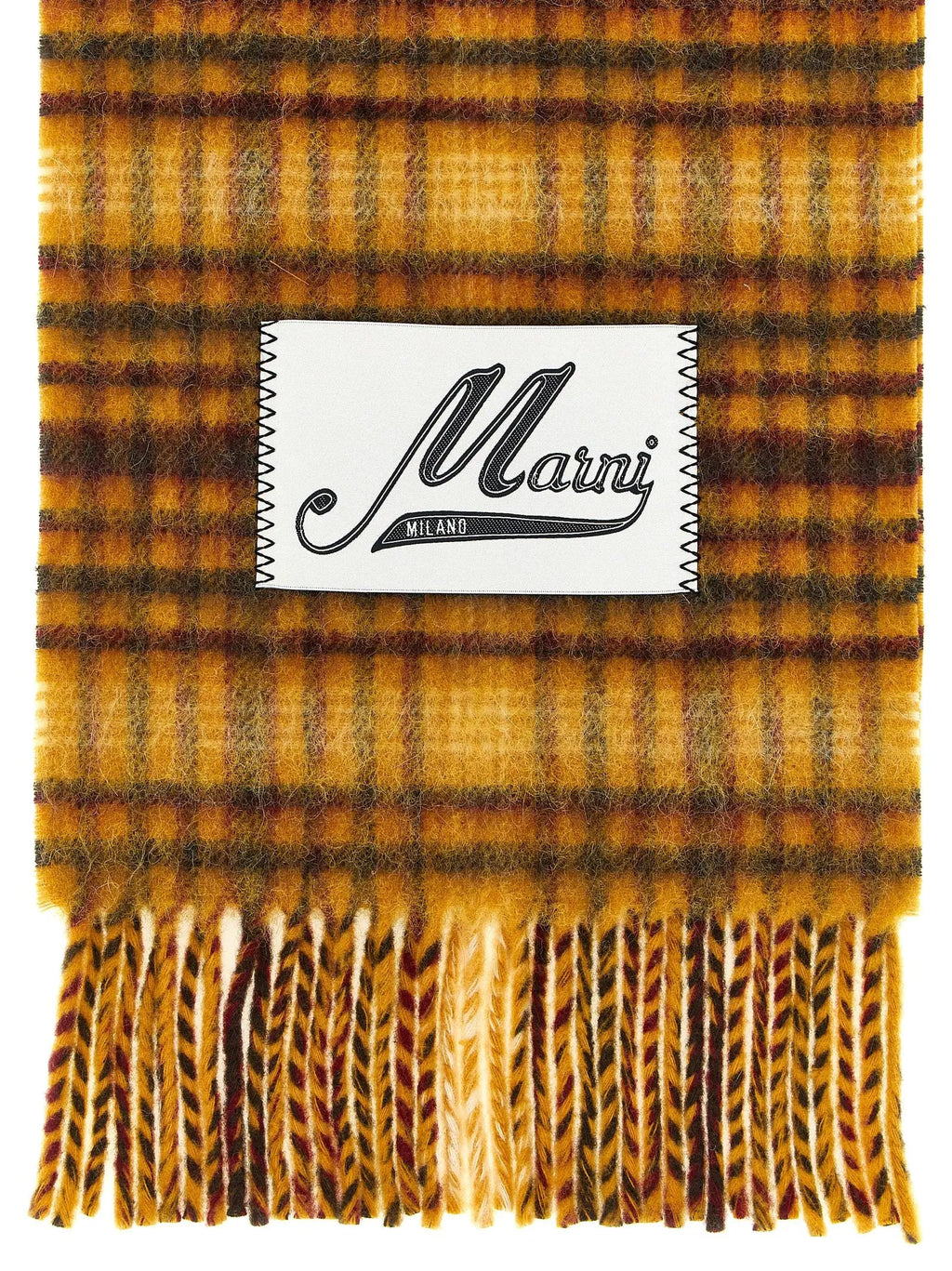 Marni Marni Multicolor Virgin Wool Foulard