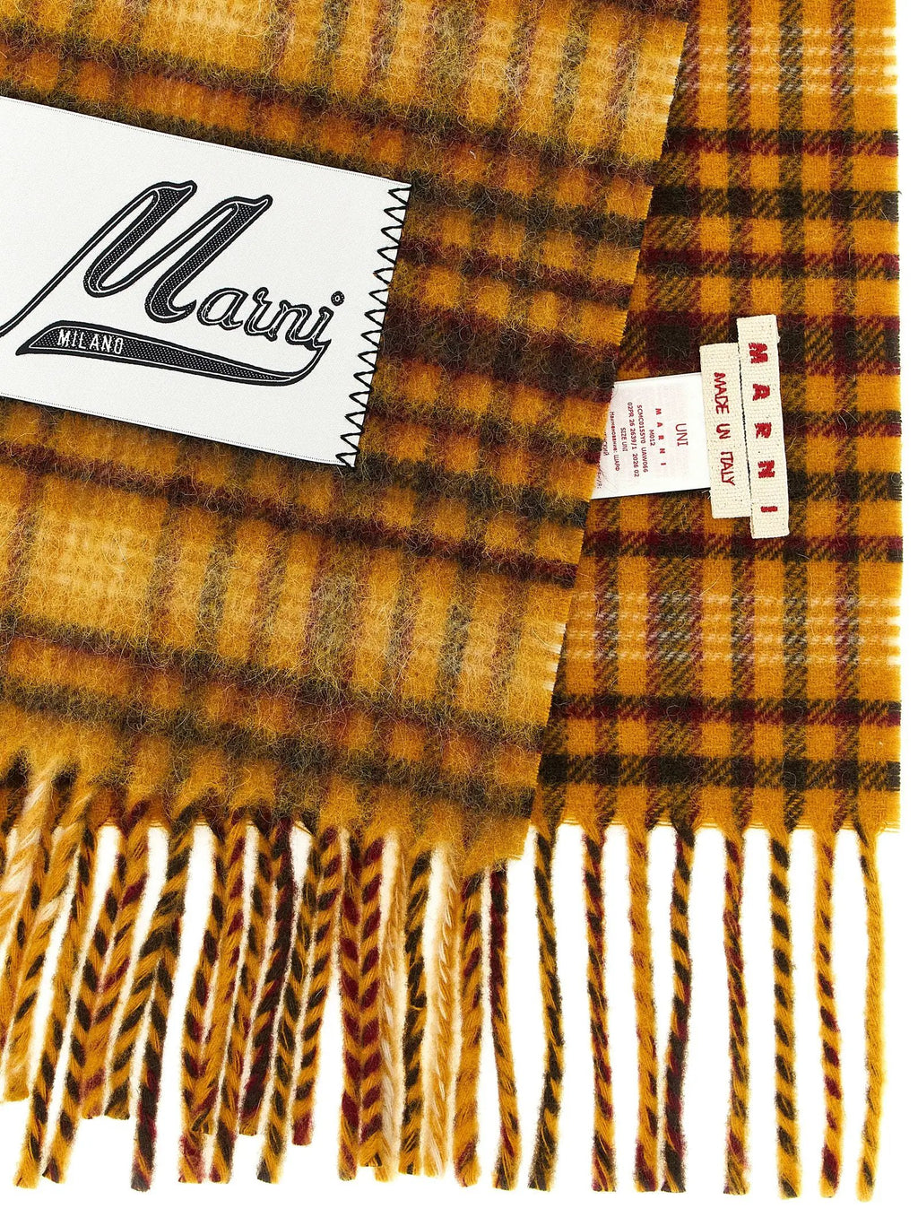 Marni Marni Multicolor Virgin Wool Foulard