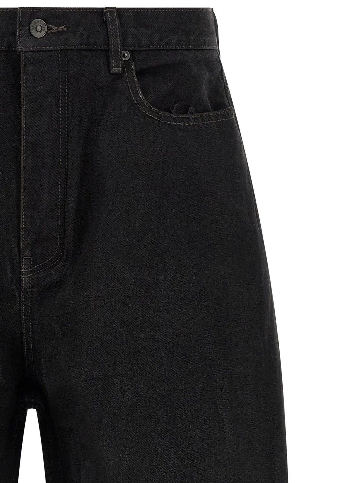 Balenciaga Balenciaga Black Cotton Jeans Denim