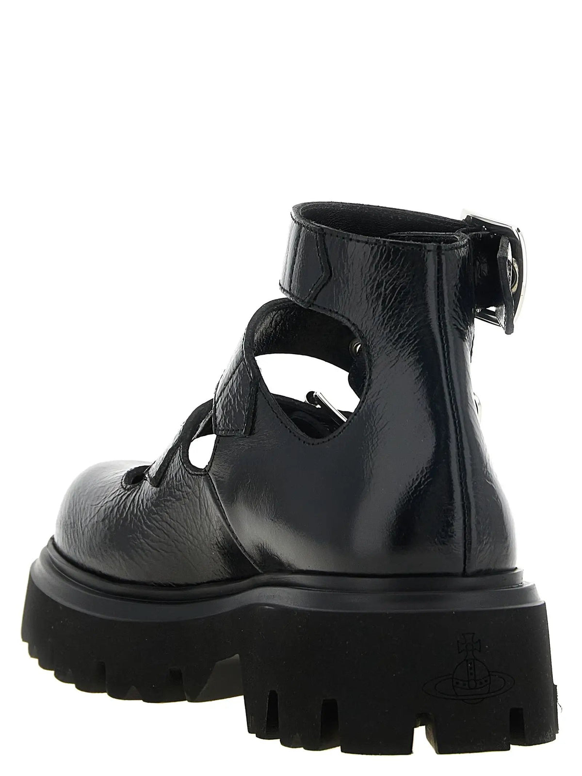 Vivienne Westwood Vivienne Westwood Black Calfskin Ballet Flats