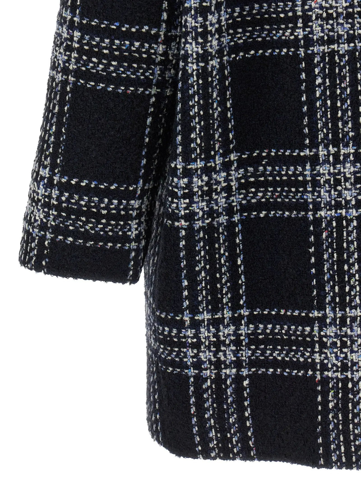 Tagliatore Tagliatore Blue Wool Coat
