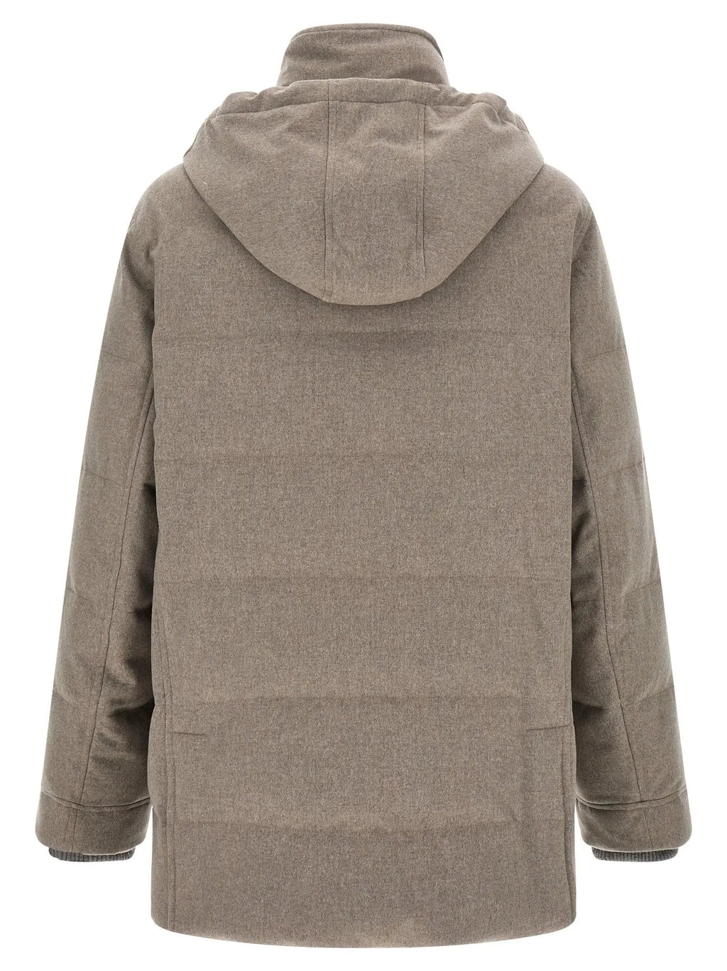 Brunello Cucinelli Brunello Cucinelli Beige Wool Parka