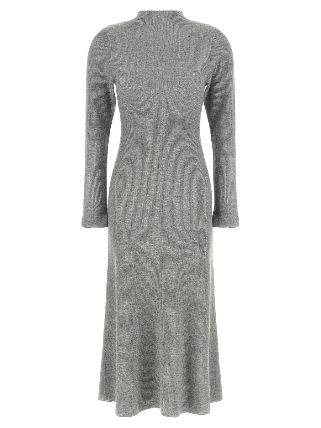 Fabiana Filippi Fabiana Filippi Gray Virgin Wool Midi Dress