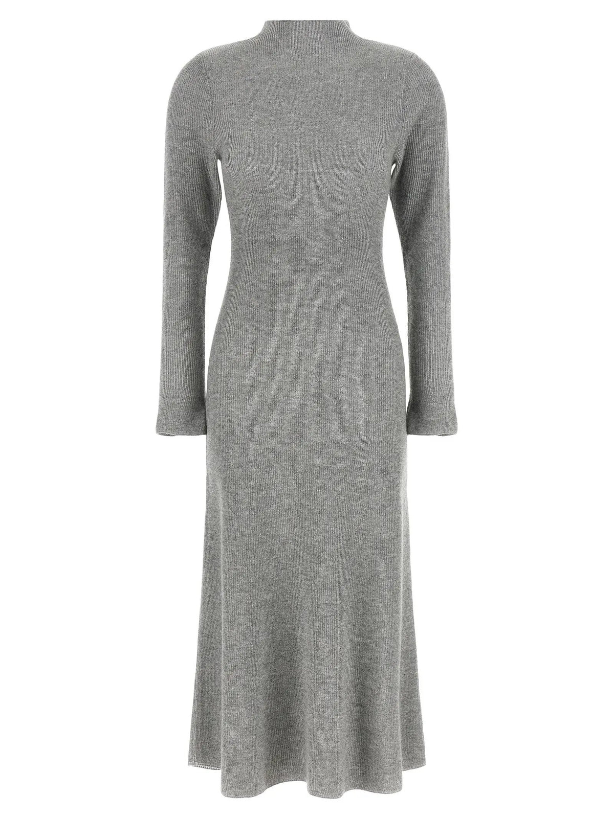 Fabiana Filippi Fabiana Filippi Gray Virgin Wool Midi Dress