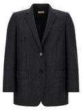 Alberto Biani Alberto Biani Gray Wool Blazer