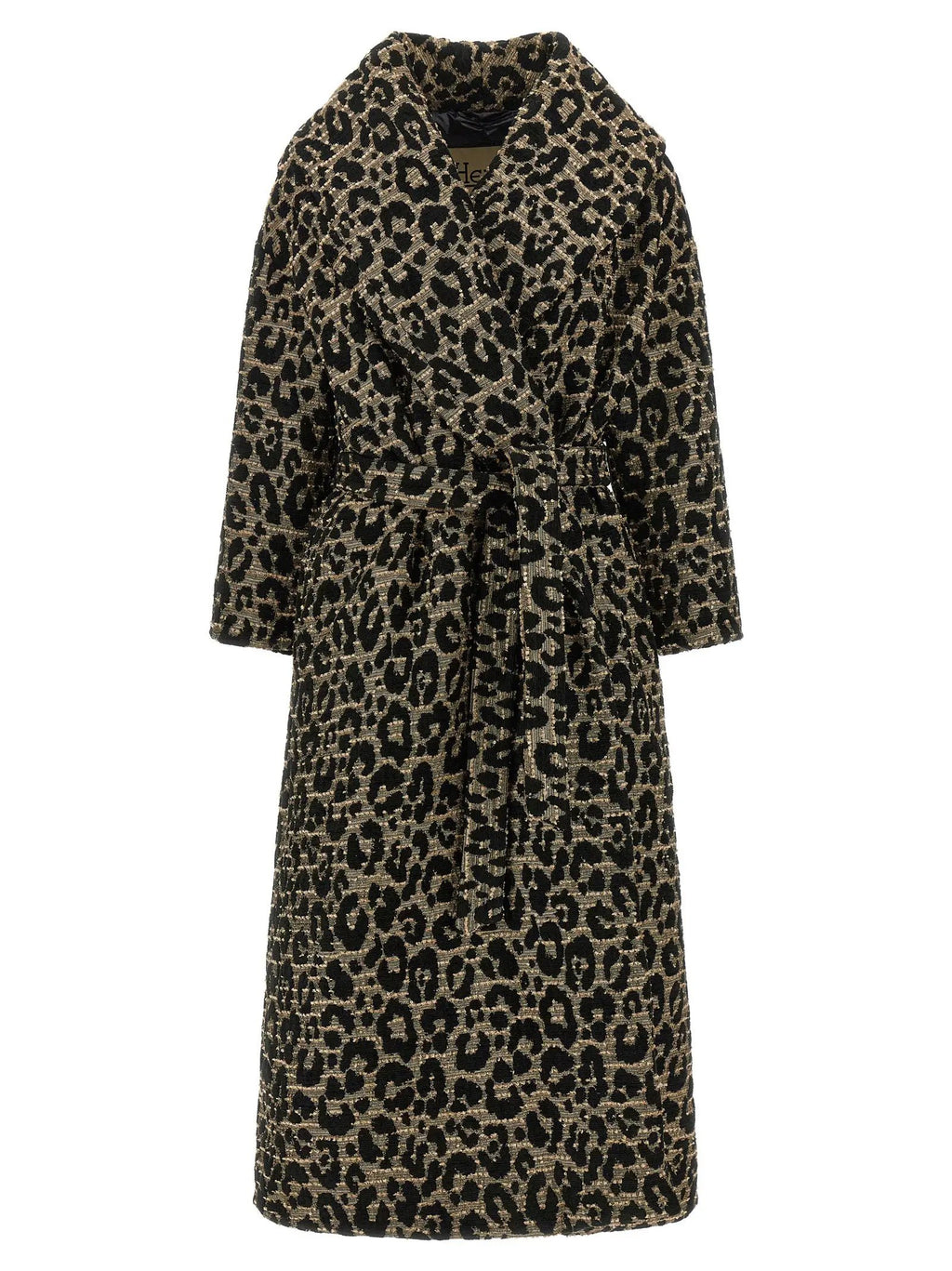 Herno Herno Black Acetate Coat