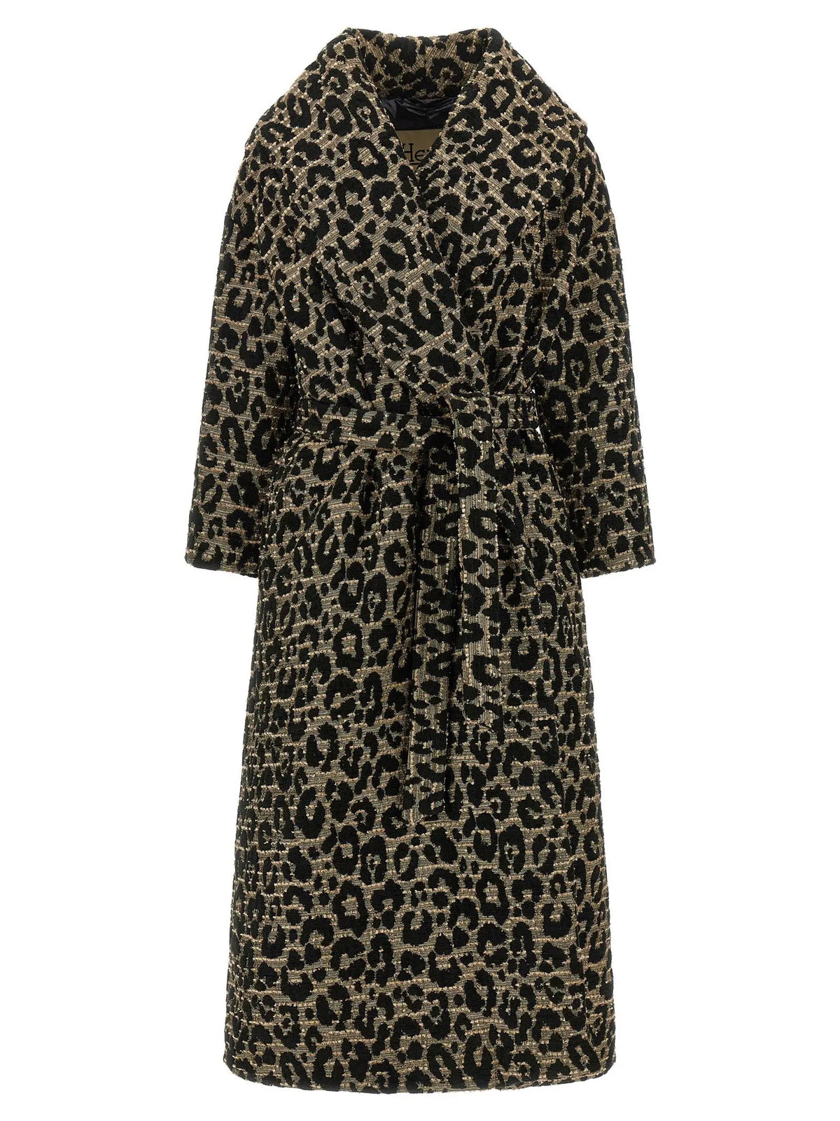 Herno Herno Black Acetate Coat
