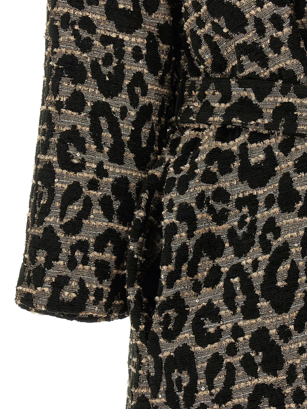 Herno Herno Black Acetate Coat
