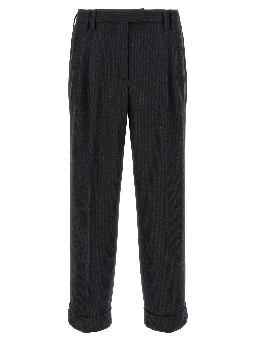 Alberto Biani Alberto Biani Gray Wool Casual Pants