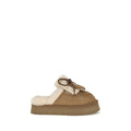 UGG UGG Brown Suede Leather Slippers