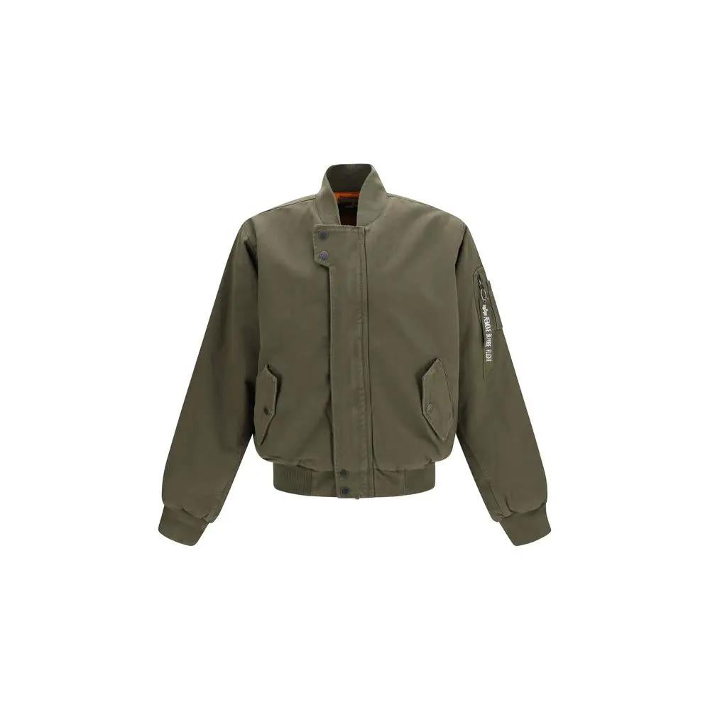 ALPHA INDUSTRIES ALPHA INDUSTRIES Bicolor Nylon Bomber