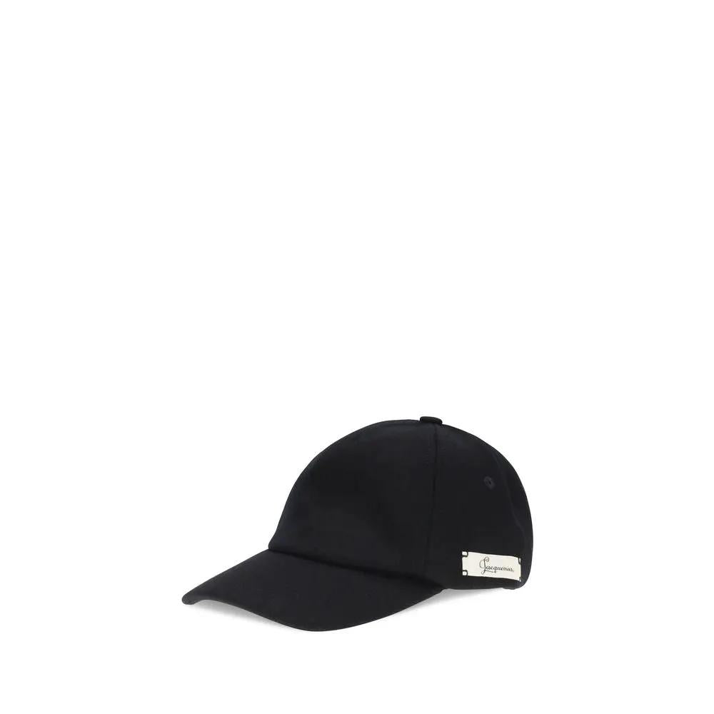 Jacquemus Jacquemus Blue Wool Oves Aries Cap (Baseball Hat)
