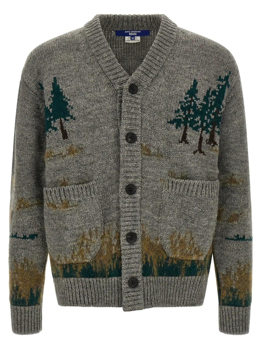 Junya Watanabe Junya Watanabe Gray Wool Cardigan