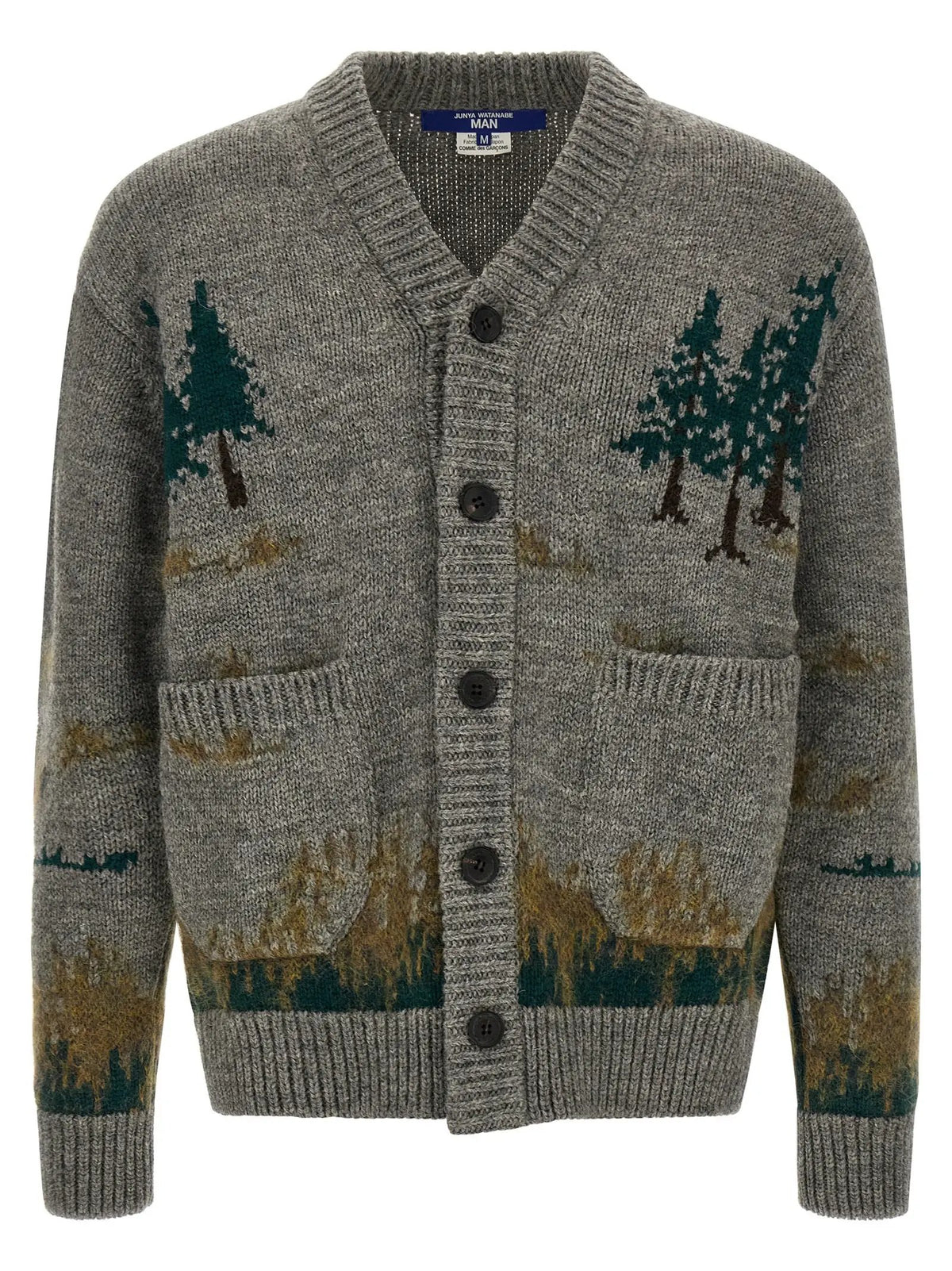 Junya Watanabe Junya Watanabe Gray Wool Cardigan