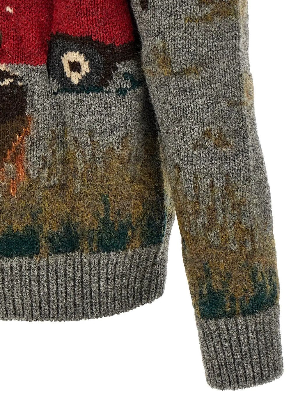 Junya Watanabe Junya Watanabe Gray Wool Cardigan
