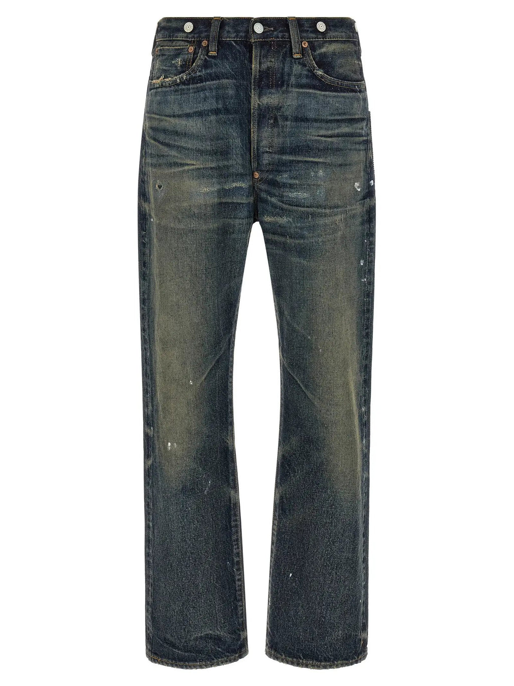 Junya Watanabe Junya Watanabe Blue Cotton Straight-Leg Jeans