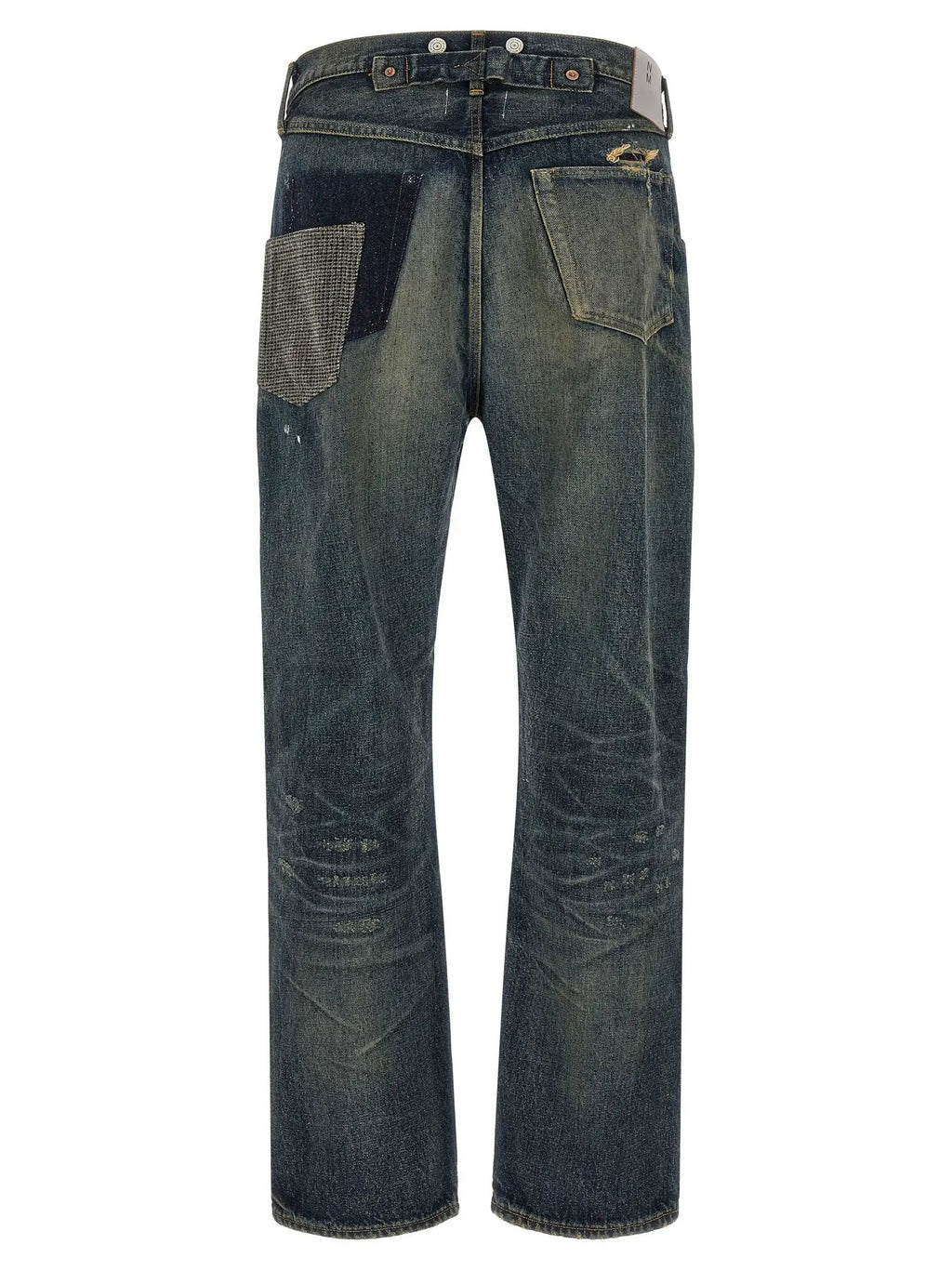 Junya Watanabe Junya Watanabe Blue Cotton Straight-Leg Jeans