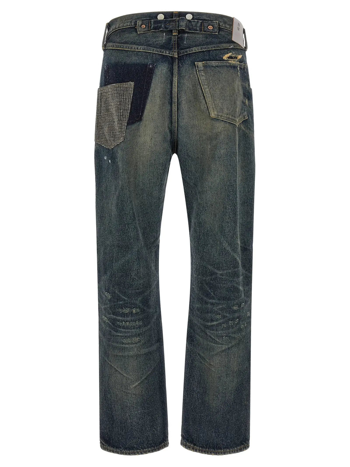 Junya Watanabe Junya Watanabe Blue Cotton Straight-Leg Jeans