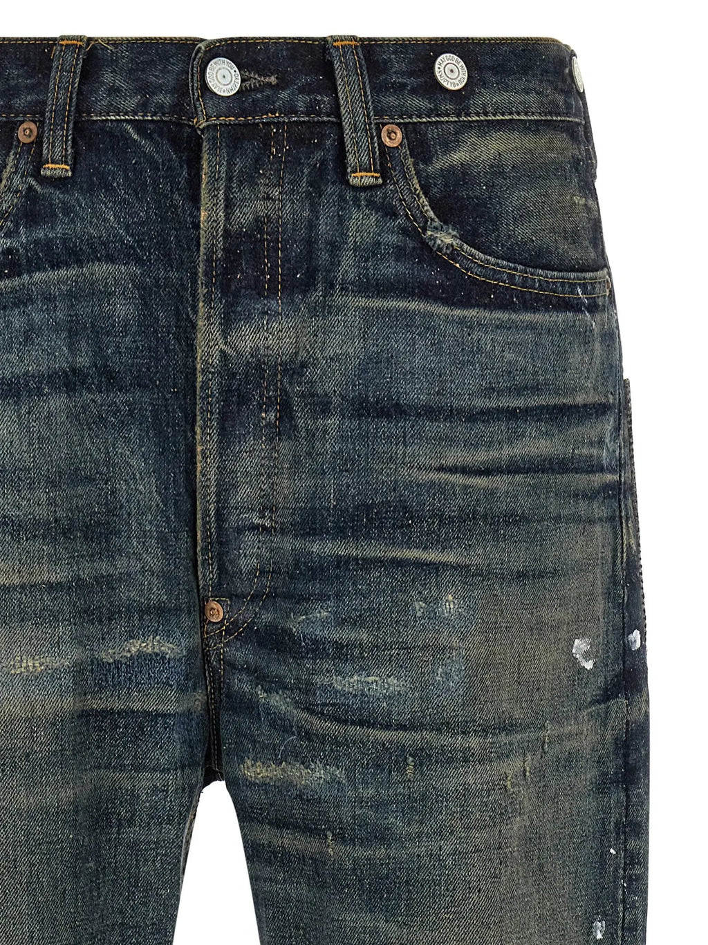 Junya Watanabe Junya Watanabe Blue Cotton Straight-Leg Jeans